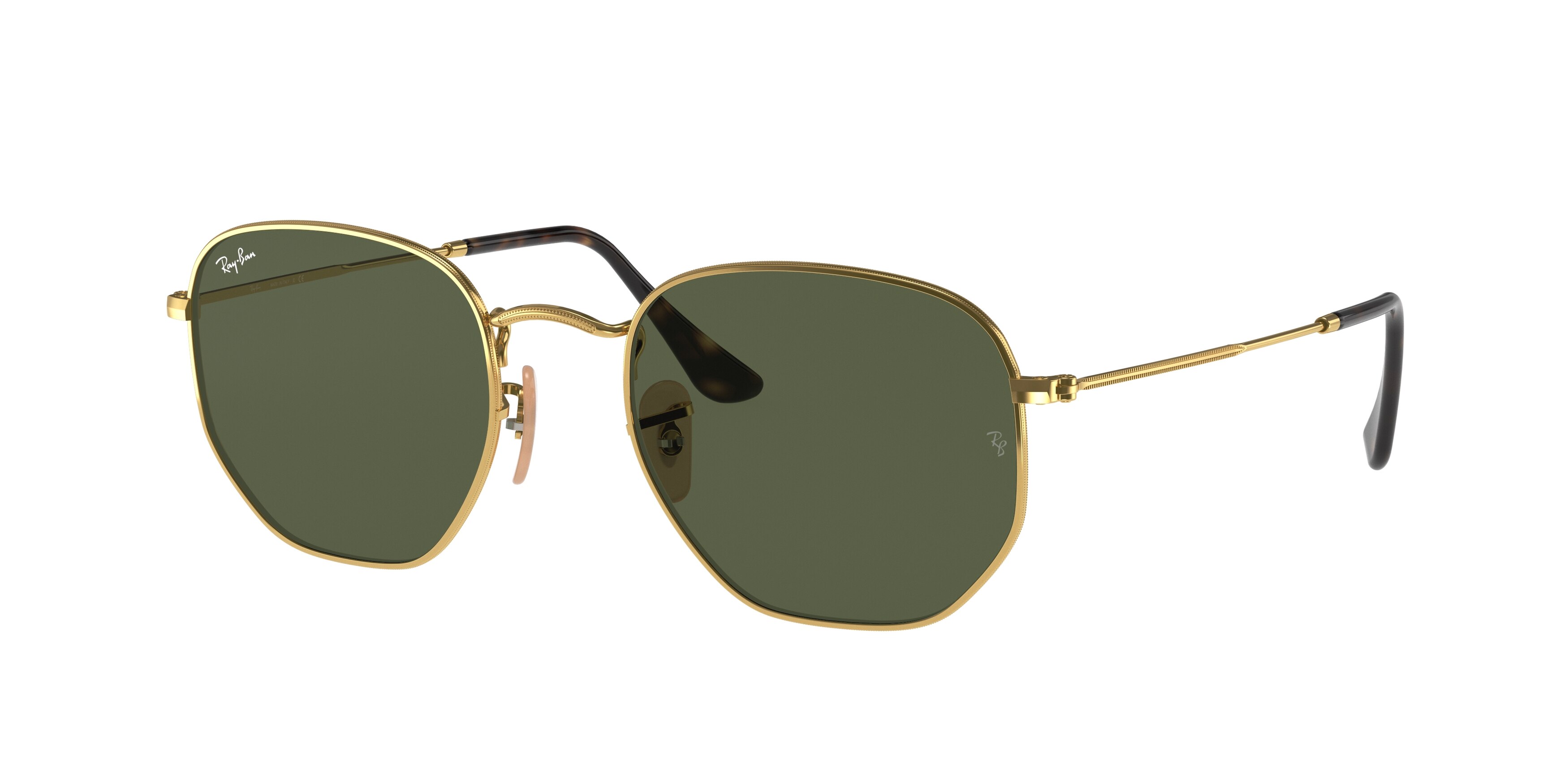 Ray Ban RB3548N 001 Hexagonal 